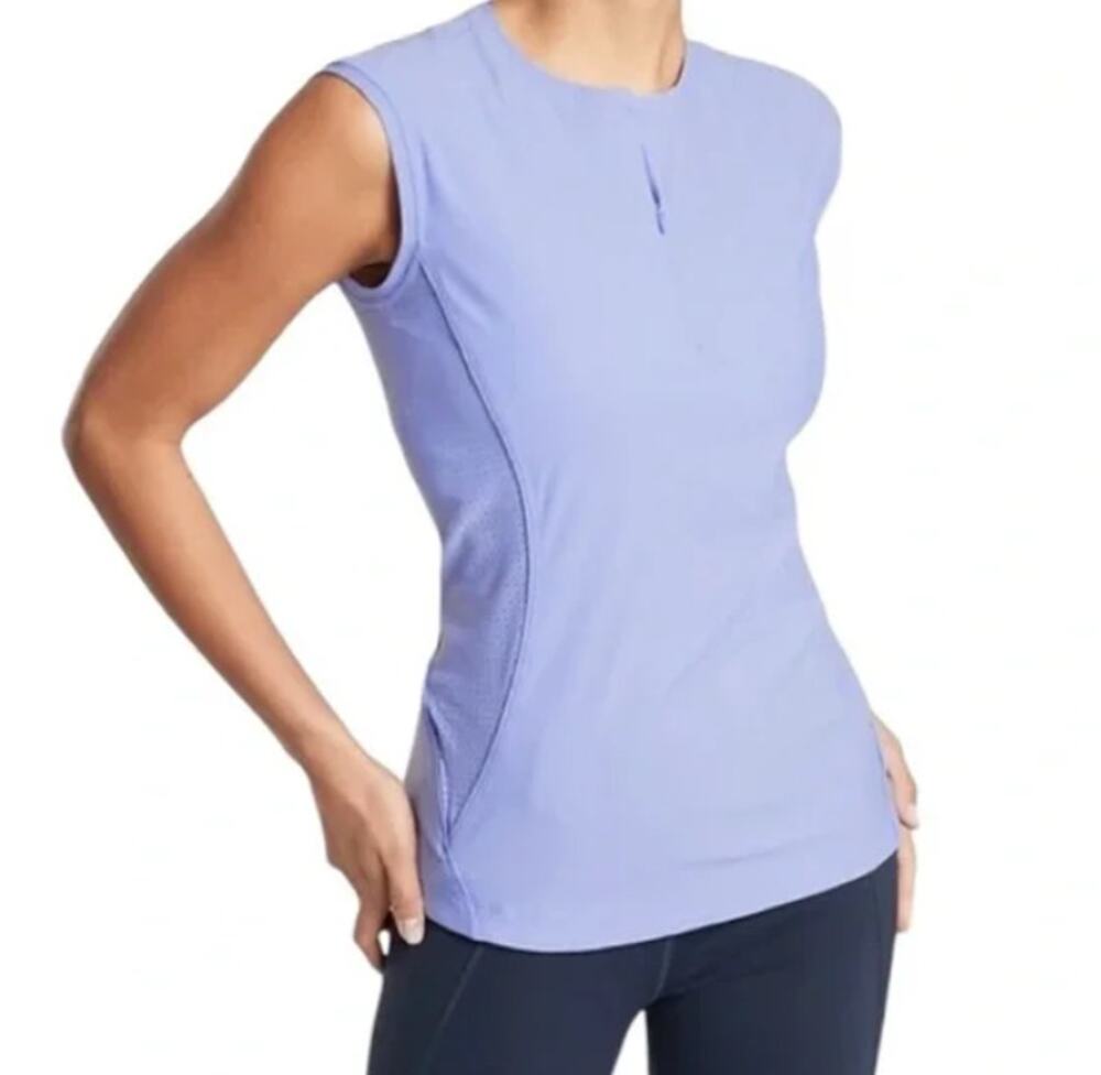 Athleta Lavender Blue Pacifica II Tank Gorpcore Outdoor Sleeveless Women's XXS